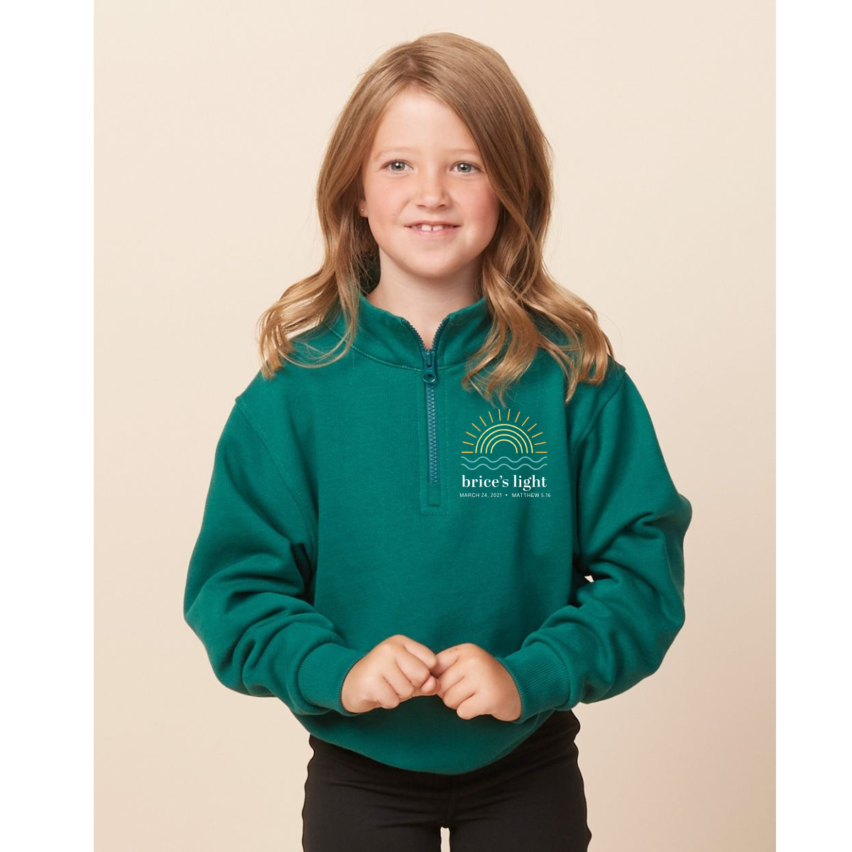 Brice's Light - Quater Zip Sweatshirt