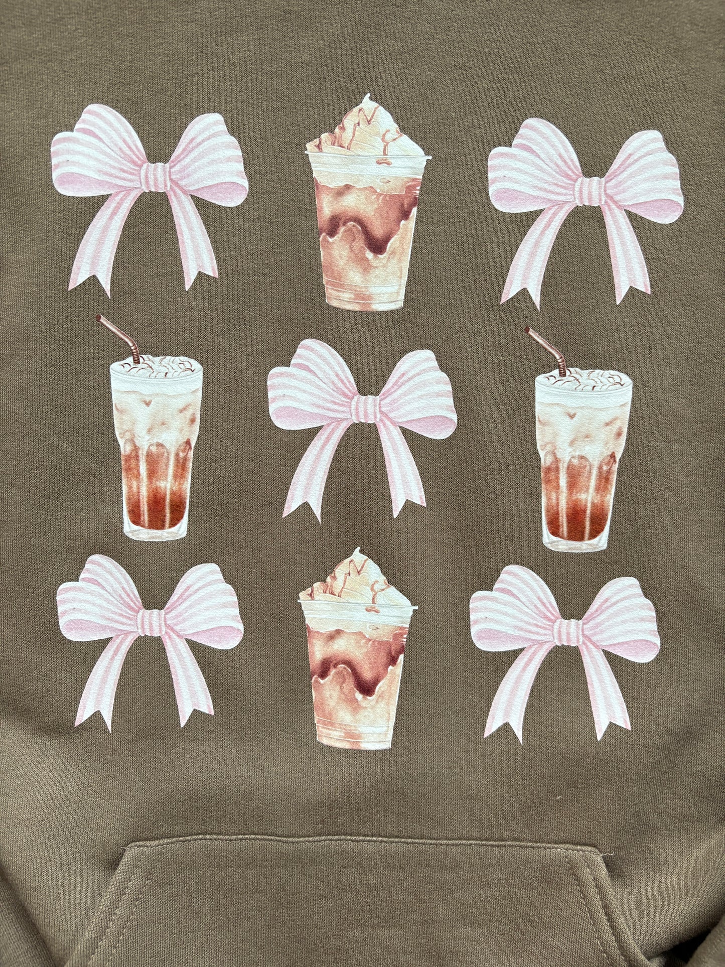 Coffee and Bows - Hooded Sweatshirt