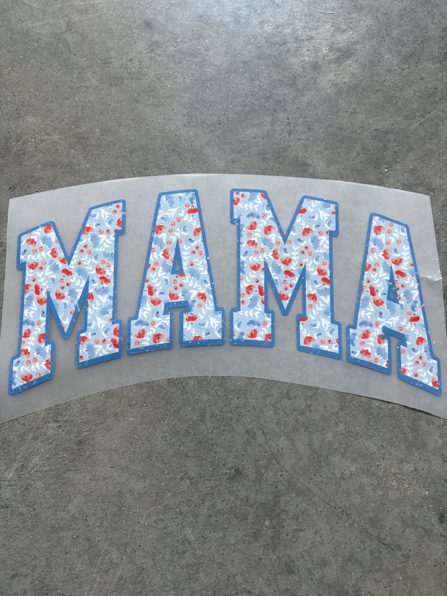 Floral MAMA Crewneck Sweatshirt