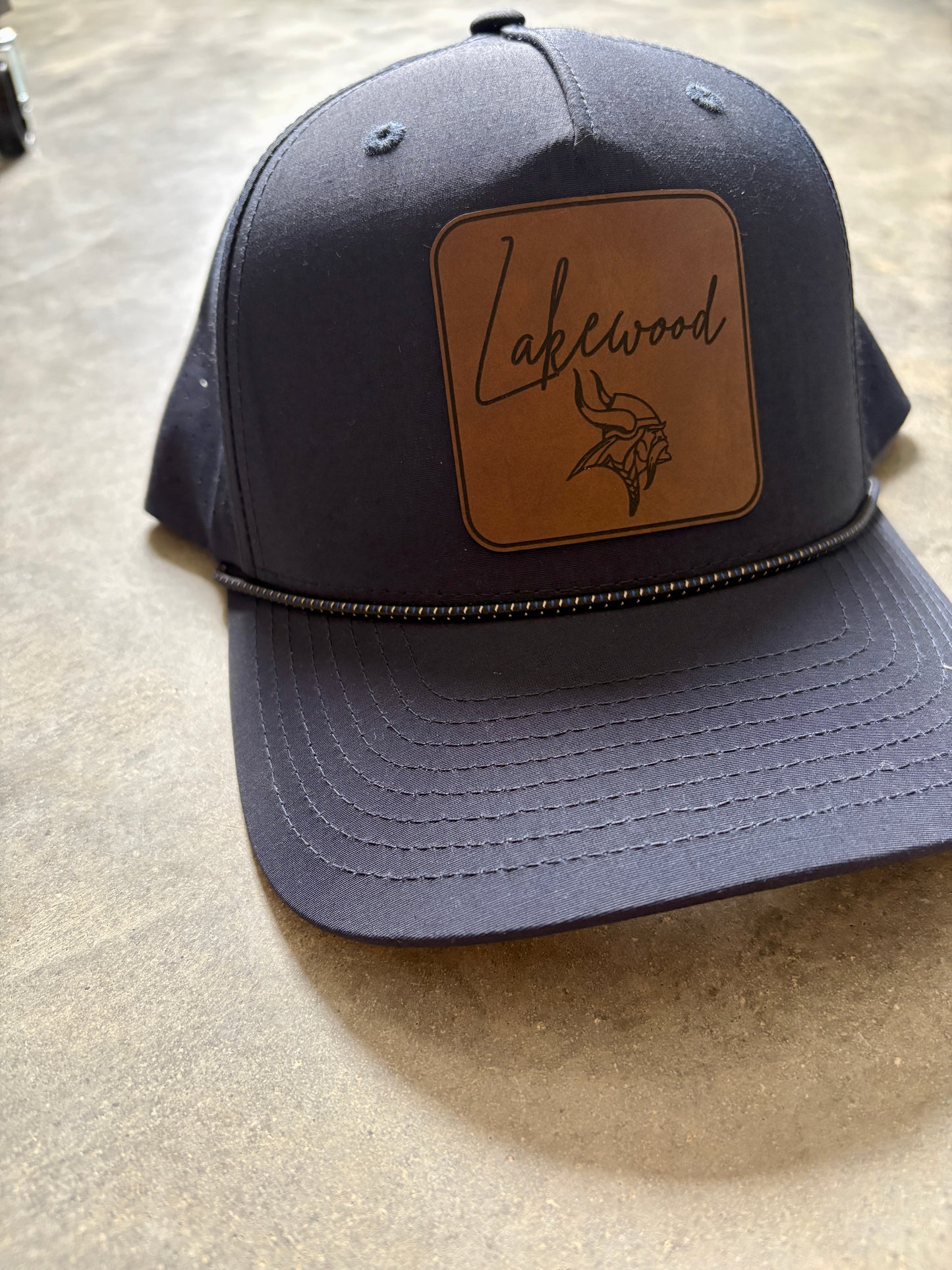 Lakewood Leather Patch Hat