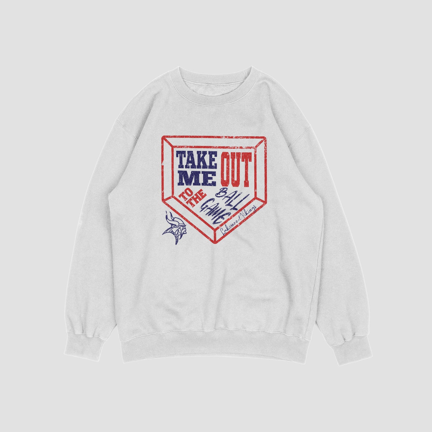 Take Me Out To The Ball Game - Crewneck Sweatshirt