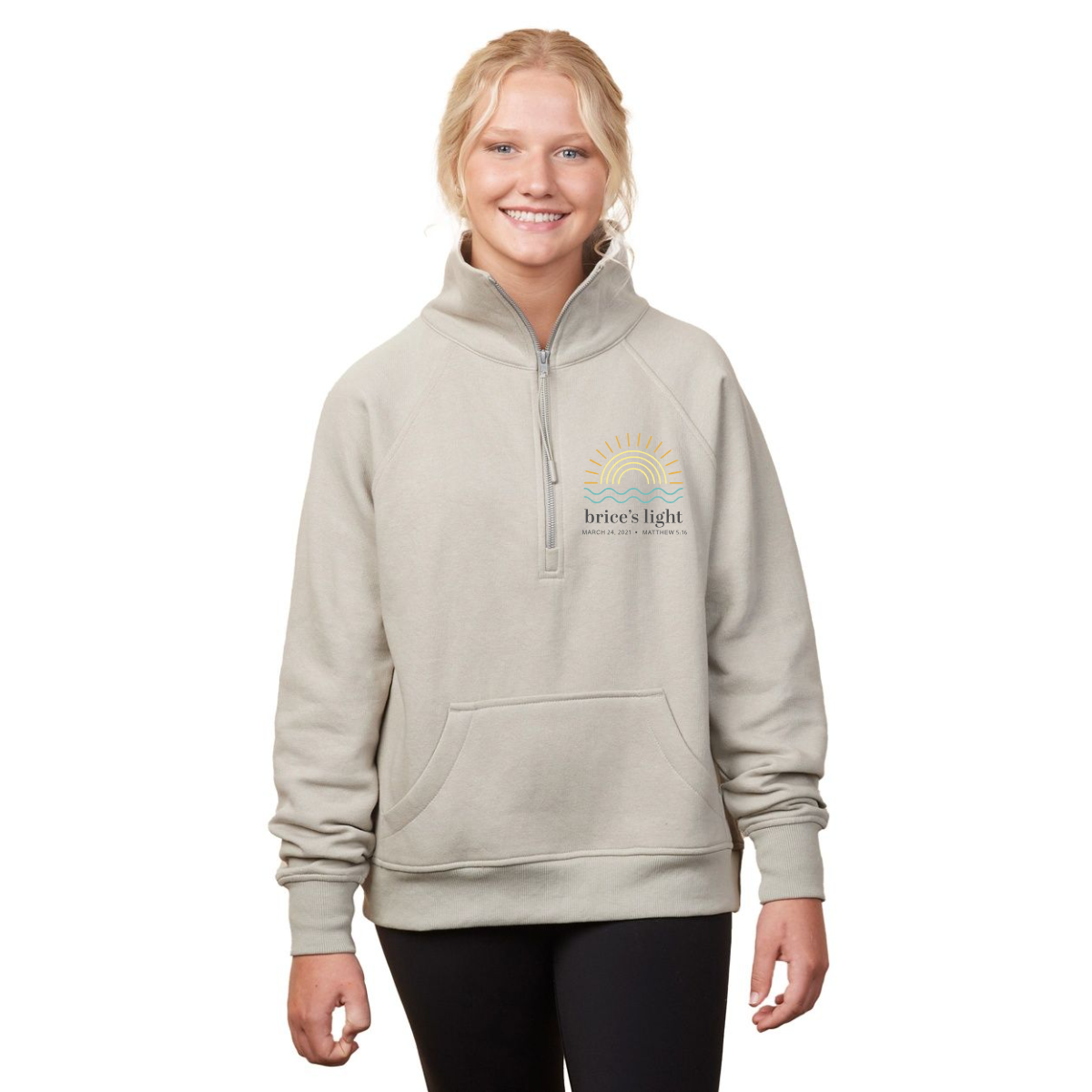 Brice's Light - Quater Zip Sweatshirt