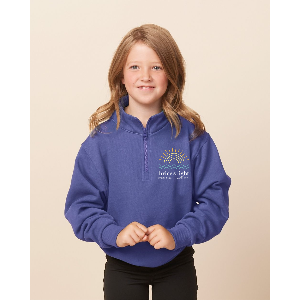 Brice's Light - Quater Zip Sweatshirt