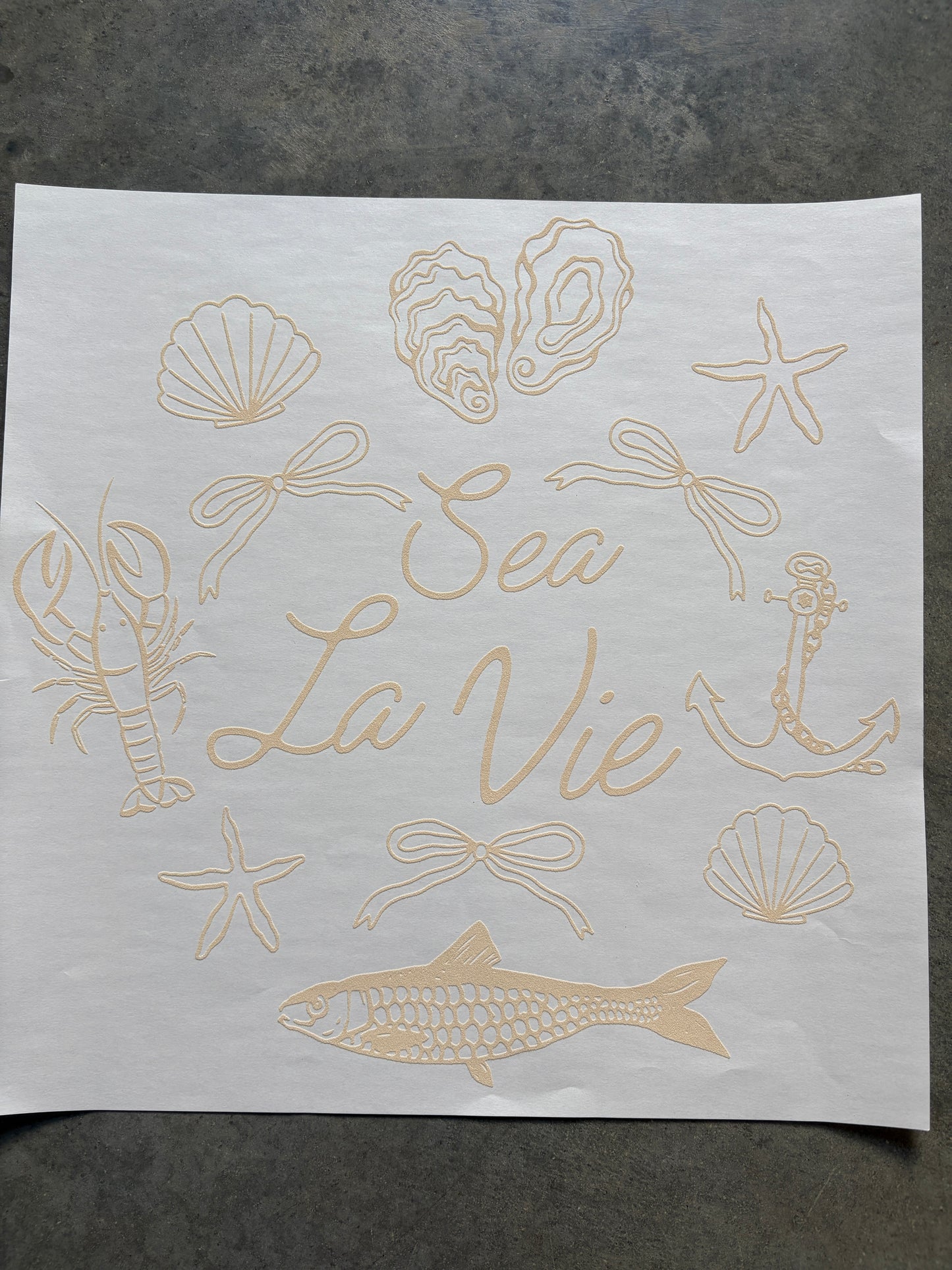 Sea La Vie Crewneck Sweatshirt