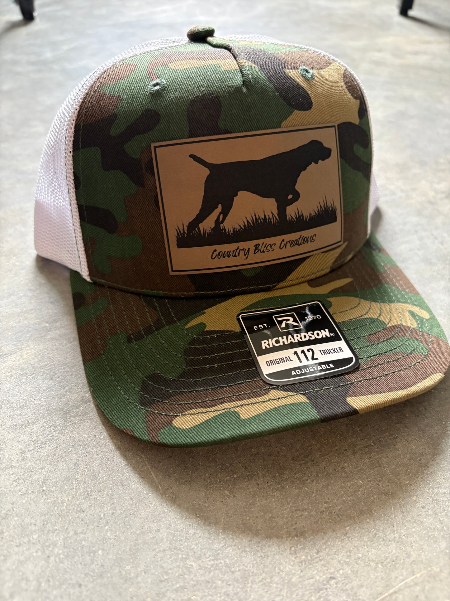 CBC Gunner Leather Patch Hat