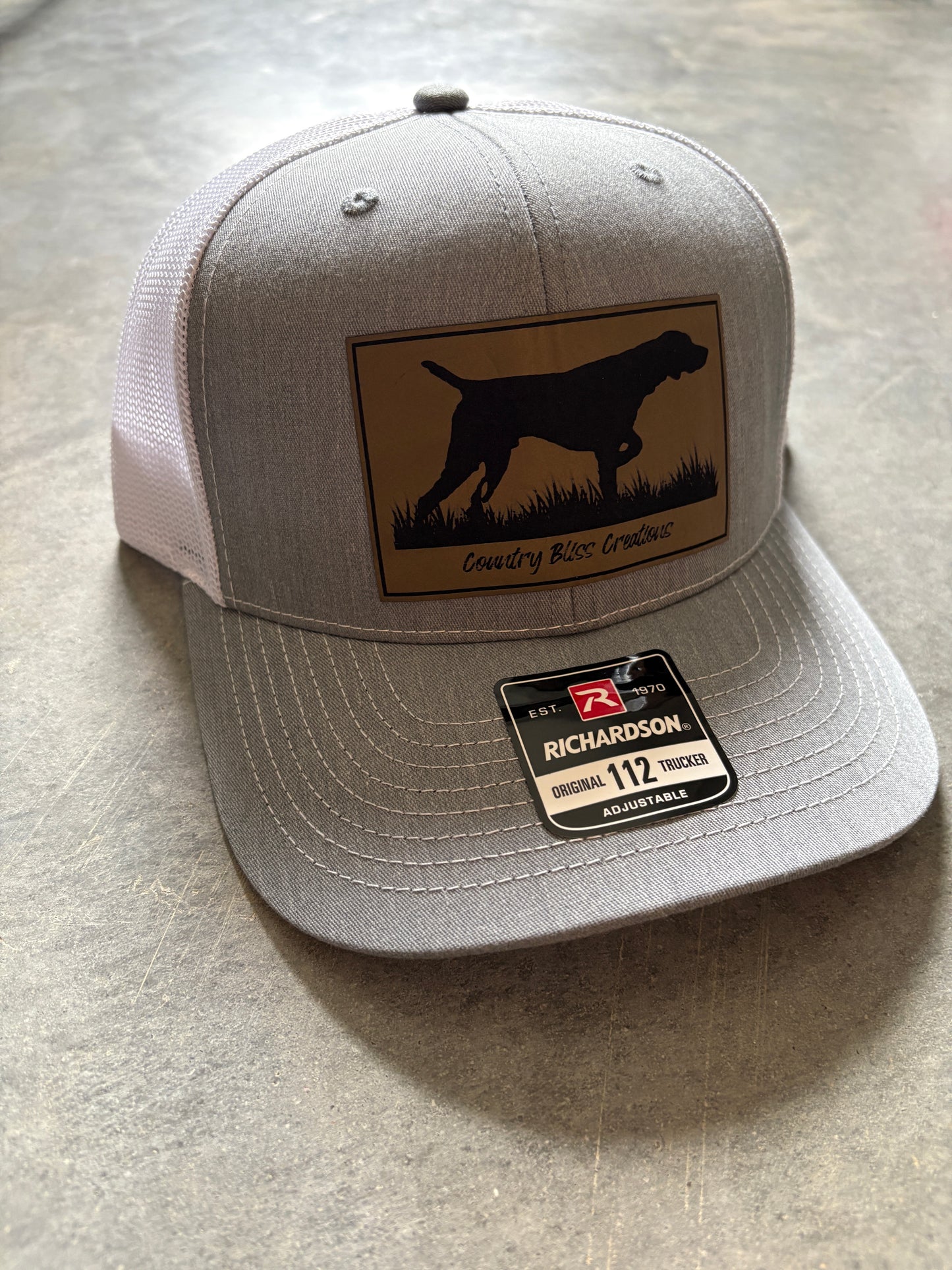 CBC Gunner Leather Patch Hat