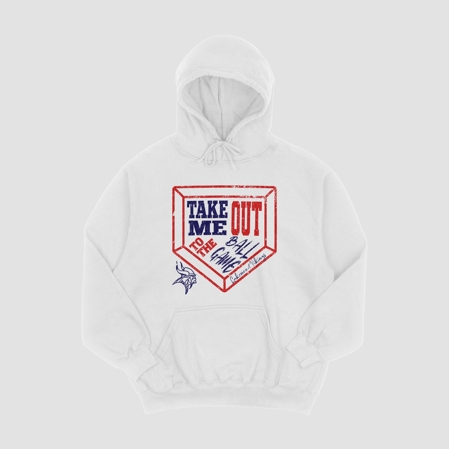 Take Me Out To The Ball Game - Hooded Sweatshirt